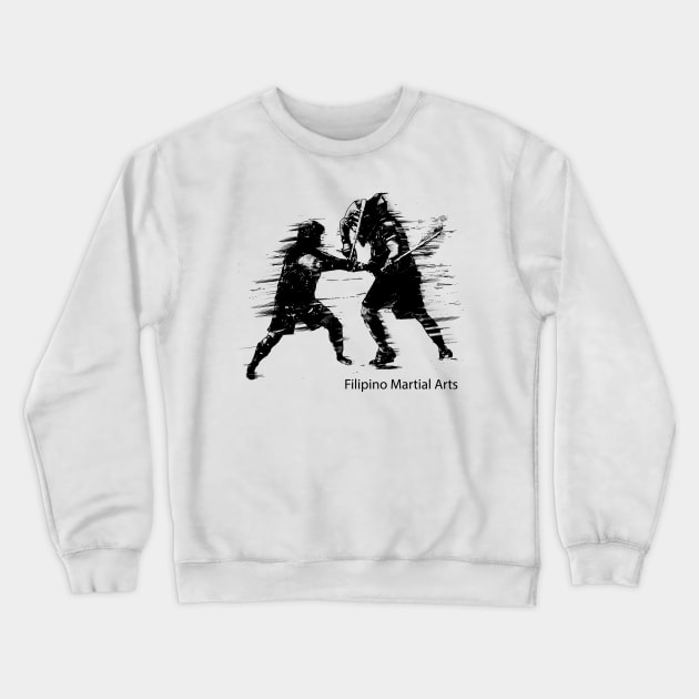 Filipino Martial Arts Crewneck Sweatshirt by huwagpobjj